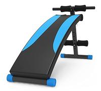 HCZKIUJY Weight Sit Up AB Bench Adjustable Strength Body Strength Training Benches Equipment Multifunctional for Full Body Workout Multi-Purpose Foldable Incline Decline Home Gym Bench