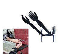 HCZKIUJY Wing Chun Dummy Home Exercise Equipment, Multifunctional Hand Wooden Dummy, Wall Mounted Wing Chun Chi for Martial Arts Training, Easy Up