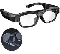 HD 1080P Camera Smart Glasses Sunglasses Camera, Portable Video Recorder for Sports Spy Camera Glasses Wireless Mini Home Security Camera Indoor