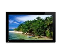 Hd 1080P Electronic Photo Frame, Picture Browsing, Video Playback, Music Function, Clock And Calendar, Intelligent, Infrared Remote Control, Automatic Switch Machine (Black)