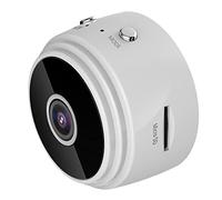 HD 1080P Mini WiFi IP Camera A9 HD 1080P Mini WiFi IP Camera Wireless Indoor Outdoor CCTV Smart Home Security IR Cam(White)
