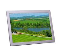 Hd 16.1Inelectronic Photo Frame, Intelligent Digital Photo Frame 1440 * 900 High Resolution, With Automatic Rotation Function, Trade Show Advertising Machine (White)