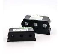 HD-26-3I 3 Phase Current Transducer Three Phase Current Transmitter Sensor 5A Analog Output 4-20mA/0-20mA/0-5V 20mm Diameter 24Vdc Power 1Pcs(0-20A AC,0-20mA Output)