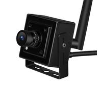 HD 2MP Support 2.4G WiFi Mini Security Camera Indoor Wireless Camera for Home Security 3.6mm Wide Angle Lens With Metal Shell One-Way Audio Motion Detection Including a 64G Micro SD Card for NVR RTSP