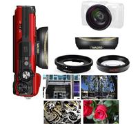 HD 32K Ultra Wide Angle Lens + Macro Lens for Olympus Tough TG7