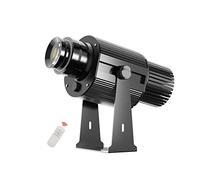 HD 35W LED GOBO Logo Projectors Advertising Light, Free Custom Pattern for Mall Store Car Wash Company Bar Restaurant Wedding (Black,IP67)