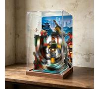 HD Acrylic Display Case for LEGO 71837 Ninjago City Markets - Clear Display Box, Storage Case, Dust Protector (Model Not Included) (Background)