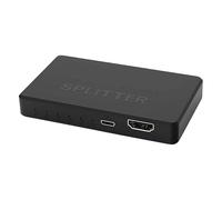 HD Adapter Multiple Ports - USB 3.0 Hub, USB Splitter | Multiport Adapter USB Hub | Splitter 1 Input 4 Outputs | Video Splitter 4K 30Hz for TV, Monitor, PC, Plug & Play, Connection