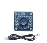 HD Camera Module - USB Sensor 1280x720p, Mini Webcam Card, Wide Lens | 1.5x1.5x0.63 Inch Camera Module Vision Machine Monitoring Unit, Small Application