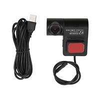 HD Car Camera Wide Angle Dash Cam with Night, HD Video Recorder Supporting Up to 32GB Memory Card, Easy Installation, Automatically Recording