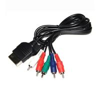HD Component Audio Video AV Cable for Original, Silver Tone, 1.5m, Supports 480p, 720p, 1080p, Dual Output