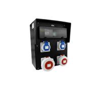 HD Construction Distribution Board Rubber IP67 32A/5P DV-9535-D