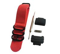 HD Conversion RAF 5 Ring Nylon Watch Band Strap Adapters(16mm) Kit for Casio GShock MIL-Shock DW-5600 DW-6900 G-5700 GA-100 GDF-100 GL-7200 GLS-5600 Series