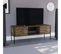 HD Designs Vida Designs Brooklyn 2 Drawer TV Unit in Dark Brown HD Designs Dark Brown