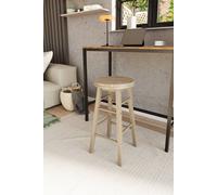 HD Designs Wooden Revolving Bar Stool Kitchen Seat Dining Furniture in Brown HD Designs Brown