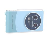 HD Digital Camera, 36MP 1080P Dual Cameras 18X Zoom, IPS Screen, Blue Glass, 64G Card Support, 5H Battery Life, AF Focus, Night Mode, Travel Photography (Blue)