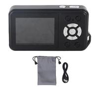 HD Digital Camera with 50MP Image and 1080P Video, Autofocus 16X Zoom Digital Camera, Vintage Style Compact Camera with 2.2 Inch Screen for Photo and Video Transfer (Black)
