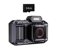 HD Digital Cameras 2.88 Inch IPS Screen Instant Photo Photographic Camcorder Dual Camera NEW Child Portable Camera 18X C1A0 Lens
