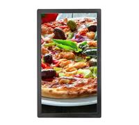 HD Digital Photo Frame, Building Advertising Machine, Video Player, Easy To Set Up, with Motion Sensor, for Restaurant, Bubble Tea Shop, Retail,27"