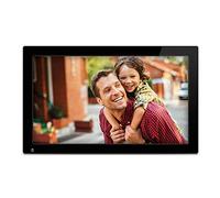 HD digital photo frame Large Screen 21.5 Inch Digital Photo Frame 1920 * 1080 Pixels High Resolution LED Screen USB And SD Card Slots Black Touch automatic rotation sensor (Black 21.5inch)