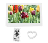 HD Digital Photo Frame, Powerful Storage Function 10-inch Digital Photo Frame Mainstream Video Decoding on the Go (UK Plug)