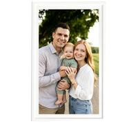 HD Digital Picture Frame, Touch Screen Digital Photo Frame, Auto-rotation, 32 GB, Free Cloud Storage, Slideshow Custom, for Offices to Showcase Corporate Culture, Honors(White,13.3")