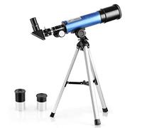 Hd Durable Astronomical Telescope Portable Refractor Telescope Fully Coated Glass Optics with Metal Moon Filte and Tripod Ideal Telescope for Beginners vision