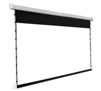 HD Electric Projector Screen 84 Inch - Remote Control Motorized Projection Screen for Home Theater Indoor Outdoor Use