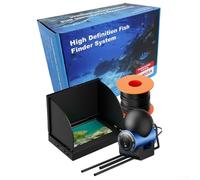 HD Fish Finder With 4.3 Inch IPS Screen And 220 Degree Wide Angle Underwater Camera, IP67 Rated Lens With 12 IR LEDs For Low Visibility(IPS+15Mcamera)