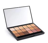 HD Glamour Compact Foundation - Cool | 18 Well Foundation Full Coverage Palette | Use as Cream Contour Palette/Contour Makeup, Under Eye Colour Corrector, Colour Corrector Dark Circles by Graftobian