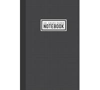 HD Graph Paper Notebook: High Resolution 1/16" Squares (16 squares per inch) | Small Black 6 x 9 Notebook | Thin Light Gray Lines | Math, Science, ... Needlepoint, Pixel Art, Writing, Calligraphy