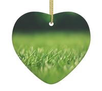 Hd Green Nature Ornament Xmas Ornaments Double Sided Keepsake For Home Party Festival