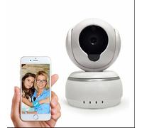 HD IP Camera,720P HD WiFi IP Cam Surveillance Security System,3.6 mm wide angle,IR-Cut HD Night Vision,Security real-time monitoring,Support 64GB TF card storage (Save for 14 days),Standard 5V / 2A / USB interface,Support for access settings