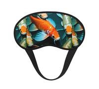 Hd Koi Fish Sleep Mask, Eye Mask, Light-Blackout Design Ultra Soft & Comfortable for Men, Women