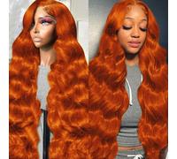 HD Lace Front Wigs Human Hair, Body Wave Human Hair Wig For Black Women, Real Brazilian Glueless Wig Lace Frontal Pre Plucked With Baby Hair 24 Inch