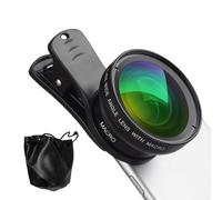 HD Lens for Smartphones - Attachable Mobile 0.45X Wide Angle 15x Super Macro Lens Kit - cell phone lens attachments Professional for All Smartphones