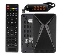 Hd-line 26100 Mini Satellite Receiver DVB-S2 /ARD & ZDF SD Shut-Off/Full HD 1080p Digital Receiver (HDTV, USB)