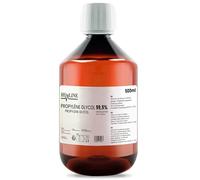 hd-line 500 ml Propylene Glycol E1520, Perfect for DIY, Pharmaceutical Quality, 99.7% Purity, Food Grade, Raw Material PG, Pure, Vegan, Ph. Eur/USP