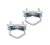 HD-Line bride-110 mm Joining Bracket Clamp for Antenna/Satellite Dish Mount Silver