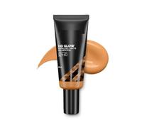 HD Liquid Foundation | Full Coverage Matte Foundation | 12H Longlasting, Poreless & Sweatproof | Easily Blendable | Suitable for All Skin Types (333C Amber, 18ml)