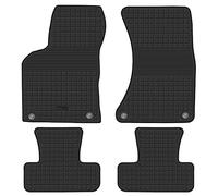 HD-Mart Car Floor Mats Rubber for Audi Q5 2009-2017 / SQ5 2013-2017 Custom Fit Full Black Auto Floor Mats All Weather Heavy Duty Waterproof Odorless