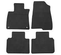 HD-Mart Car Rubber Floor Mat for Honda Accord 10th Generation 2018-2019 Custom Fit Full Black Auto Liner Mats All Weather, Heavy Duty & Odorless