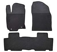 HD-Mart Car Rubber Floor Mat for Toyota RAV4 2014-2015-2016-2017-2018 Custom Fit Full Black Auto Liner Mats All Weather, Heavy Duty & Odorless