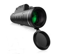 HD Monocular Telescope, ABS Bird Watching Monoculars Night 40X60 10X Magnification with Telescopic Tripod for Ball Sports for Hiking