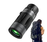 HD Monocular Telescope - Compact Pocket Scope Lightweight Portable Device | High Definition, Powerful Clear Vision Outdoor Hiking Camping Hunting Birdwatching Travel Sports