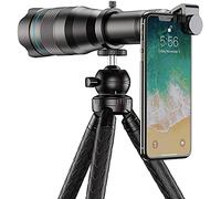 HD Monocular Telescope High Power with Phone Clip, Tripod and Storage Bag for Bird Watching//Camping,60X Zoom Monocular Telescope