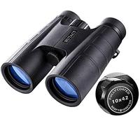 HD Professional 10x42 Binoculars Telescope with BAK4 Prism, High PoweredBinoculars with Waterproof Great for Outdoor Birding/Travelling/Sightseeing