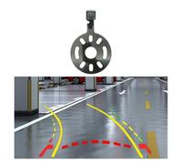 HD Reverse Camera High Definition Waterproof Backup Reverse For Jeep For Wrangler 2007-2018 Car Spare Tire Rack Rear View Camera(Dynamic trajectory)