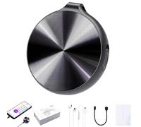 HD Smart Voice Recorder with One-Touch Recording & Playback, Recorder Noise Cancellation, Digital Voice Recorder, Magnetic Mini Voice Activated Recorder, Portable Stereo HD Recording for Meeting (16G)