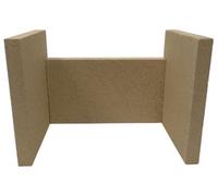 HD Stove Glass UK Ltd - Aarrow Hamlet Solution 5 - Multi Fuel - S2 Replacement Vermiculite Fire Brick Set Stock